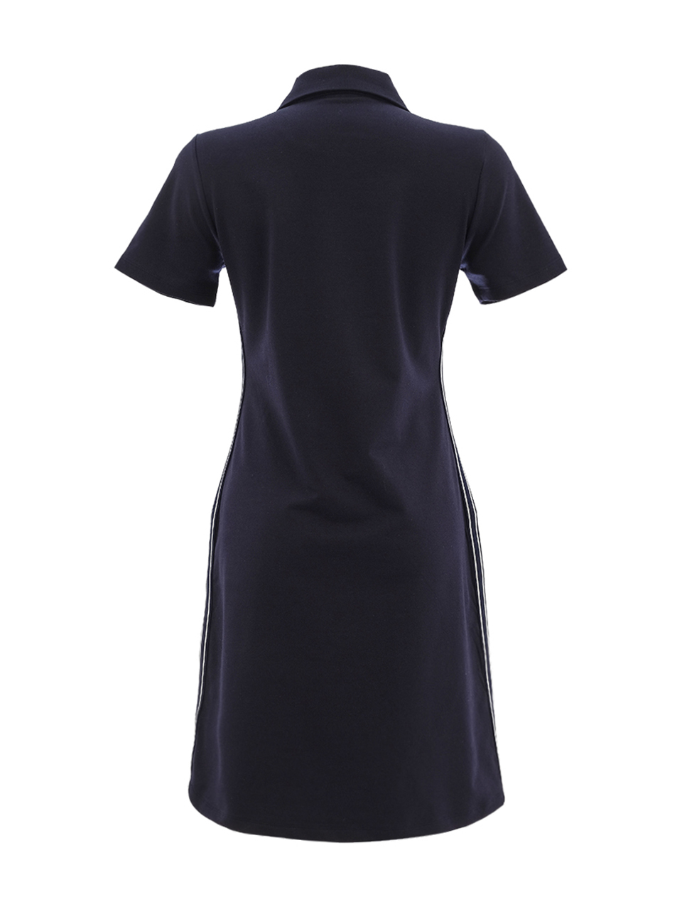 שמלת פולו נייבי מבד סטרץ'