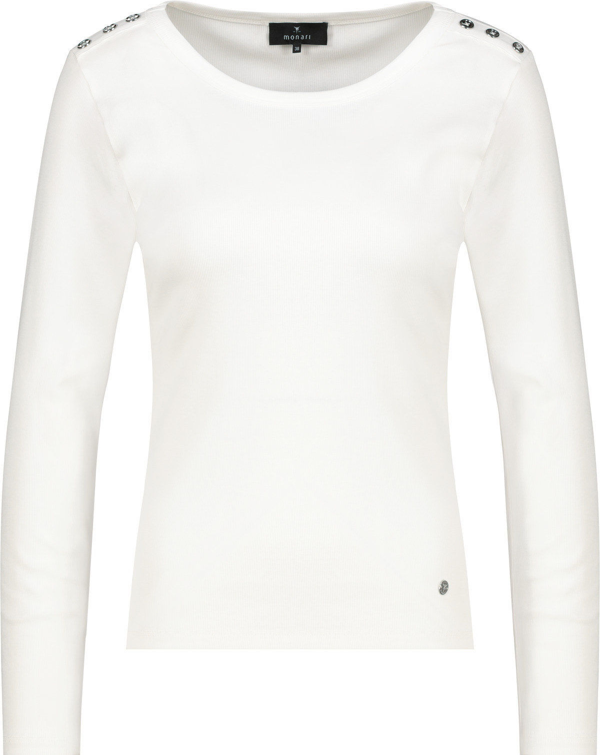 חולצת טי עם כפתורים יוקרתיים