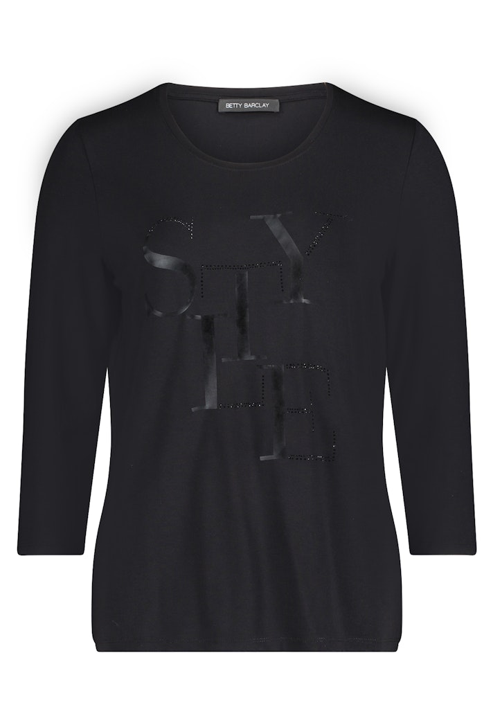 חולצת ויסקוזה שחורה "STYLE"