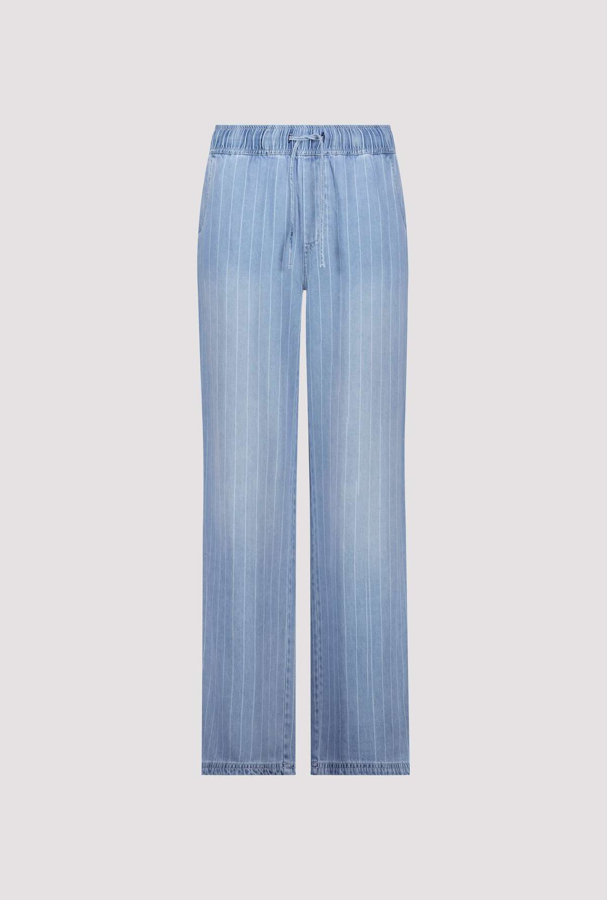 410505_750_Gray_Front_1200 מכנסי DENIM פסים בגזרה ישרה