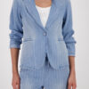 410617_750_Model_Front_1200 בלייזר DENIM פסים בגזרה מחויטת